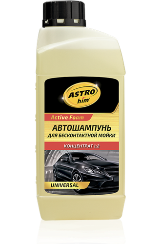 Автошампунь для бесконтактной мойки &quot;Active Foam UNIVERSAL&quot;, концентрат, ASTROHIM, 1 л