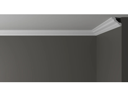 Потолочный плинтус DECOR-DIZAYN DD21, из дюрополимера, под покраску, ударопрочный, 2 метра