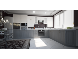 Композиция модульной Кухни Парма(Сандал)