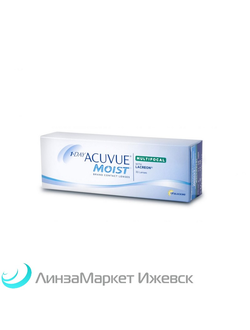 1-day Acuvue Moist multifocal (30 линз)