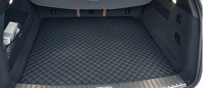2D коврик из экокожи в багажник серии - ЛЮКС