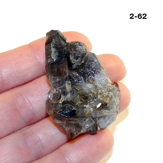 Раухтопаз натуральный (микро-друза) Казахстан №2-62: 17,3г - 43*30*20мм