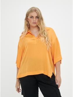 Женская блузка с принтом большого размера в модном бутике XLady