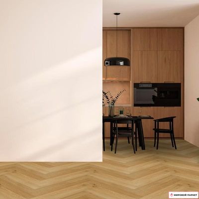 Ламинат My Step Herringbone Дуб Ното MS4012 33 класс толщина 12 мм с фаской 1.82 м2