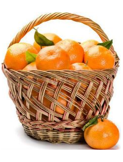 Подарочная корзина "Мандаринка"