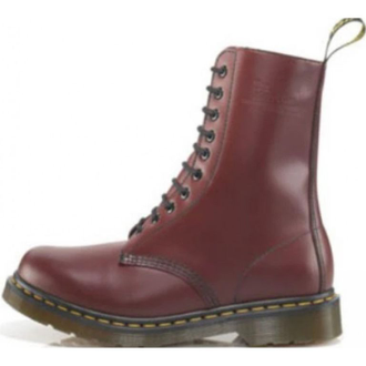 Ботинки Dr. Martens 1490 женские CHERRY RED SMOOTH бордовые