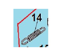 14 YD3800-13911 Амортизатор передний нижний