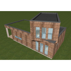 Двухэтажный дом с тремя спальнями 130м² (S69)