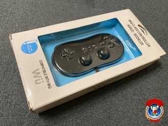 Джойстик для Nintendo Wii (Classic Controller) Black
