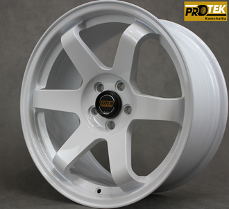 Комплект дисков R17 8,0J ET+35 5*100 RAYS Volk Racing TE37 SL Белый (D121)