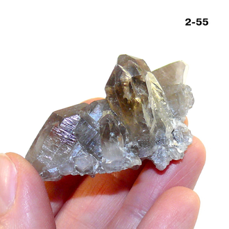 Раухтопаз натуральный (микро-друза) Казахстан №2-55: 24,1г - 55*27*28мм