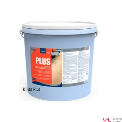 Kiilto Plus 4 кг готовый клей для напольных  покрытий