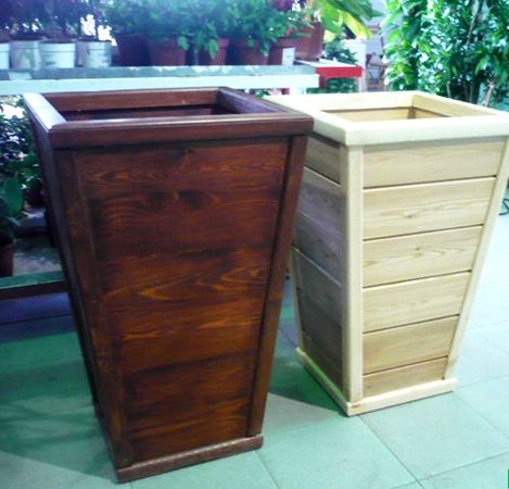 Деревянная Кадка Для Цветов Купить