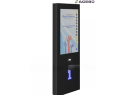 Терминал информационный «Tactile-VERT-1(43)N», тактильно-сенсорный, настенный, со стандартным ПО, с