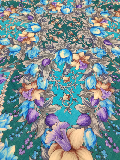 Павловопосадский платок Соловьиная роща 1994-11