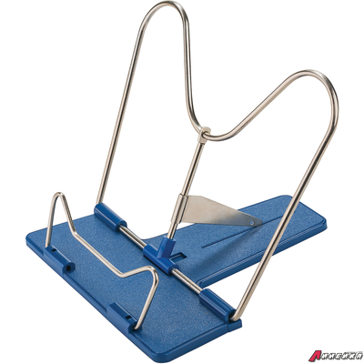 Подставка для книг, пластик/металл никелированный, ассорти, европодвес, GLOBUS. 235496