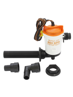 Помпа для аэрации садка, Г-образный патрубок, 50 л/мин (800 GPH)