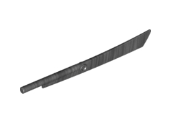 Propeller 1 Blade 10L with Bar Sword Blade, Pearl Dark Gray (98137 / 6171010 / 6270134)