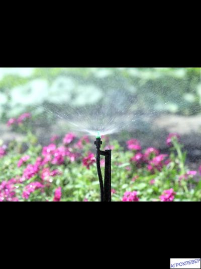 Микроджет кругового распыления Зеленый (43,8л/ч, радиус 1,6-1,8м)