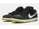 Nike SB Dunk Low Pro Black Gum (Черные) Арт 2 сбоку