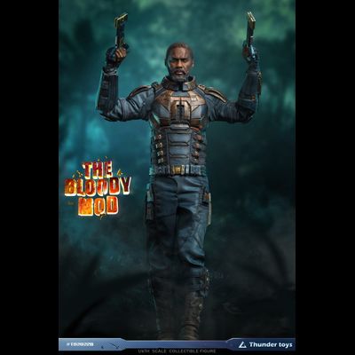 Бладспорт (Bloodsport, Идрис Эльба, "Отряд Самоубийц: Миссия навылет") - КОЛЛЕКЦИОННАЯ ФИГУРКА 1/6 scale the BloodyMod (TD2022B) - Thundertoys