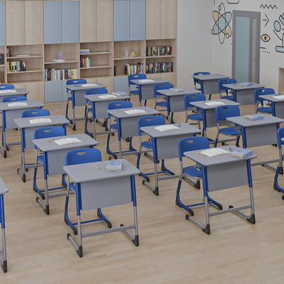 Стол ученический одноместный Smart (ЛДСП)