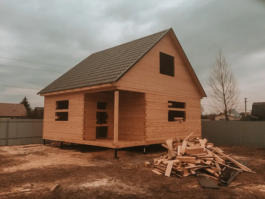 Сруб из бруса