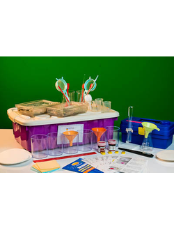 Комплект для практических работ по фильтрации и очистке воды