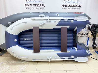 Ривьера Компакт 2900 НДНД светло-серый/синий комби