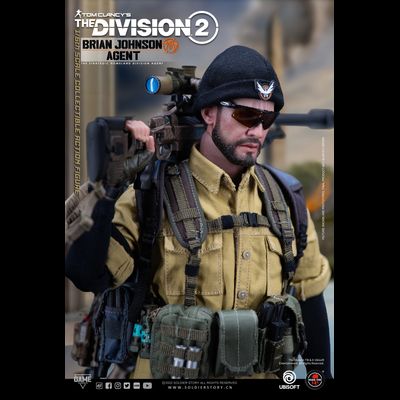 Агент Брайан Джонсон, The Division 2 (делюкс версия) - Коллекционная ФИГУРКА 1/6 Ubisoft The Division 2 Agent “Brian Johnson Deluxe Version (SSG-005) - SOLDIER STORY