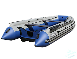 Лодка ПВХ Angler Reef Тритон 340FiНД с интегрированным фальшбортом