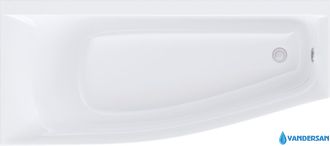 Ванна из литьевого мрамора Astra-Form Скат 170х75, левая