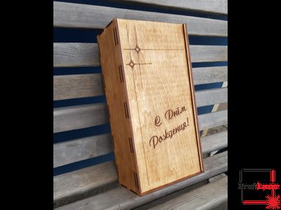 Подарочная деревянная упаковка