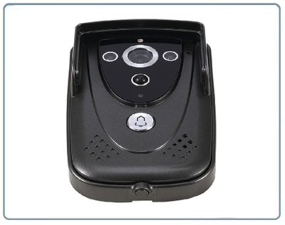 WiFi/LAN/СИМ вызывная панель видеодомофона, интерком связь с активным подавлением шума, открытие замка через мобильное приложение, HD. до - 10 град.С.