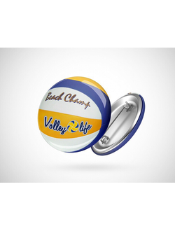 Значок "Мяч пляжный"