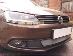 Защита радиатора Volkswagen Jetta VI 2010-2014 chrome