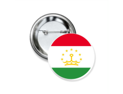 Значок закатной Таджикистан