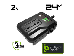 Зарядное устройство Greenworks G24UC2, 24V, 2А