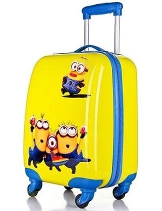 Детский чемодан Миньоны (Minions) жёлтый