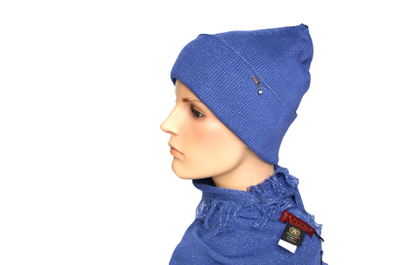 Шапка Италия Vizio 1200 CRY лазурная