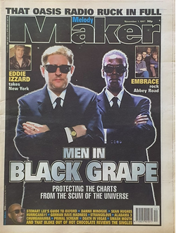 Melody Maker Magazine 1 November 1997 Black Grape, Иностранные музыкальные журналы, Intpressshop