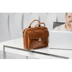 Сумка для ноутбука Terrazzo cognac (арт. 1031-03)