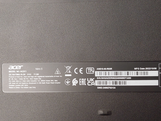 ACER NITRO 5 AN515-46-R03R ( 15.6 FHD IPS 144Hz RYZEN 5 6600H  RTX3060(6GB) 16GB 512SSD )