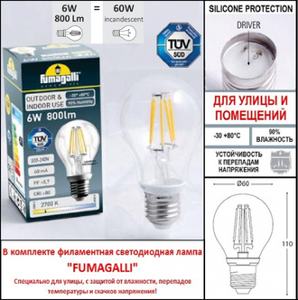 Подвесной светильник Fumagalli SICHEM/ANNA E22.120.000