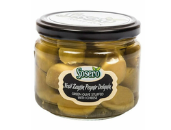 sosero оливки фаршированные с сыром, 290 гр.