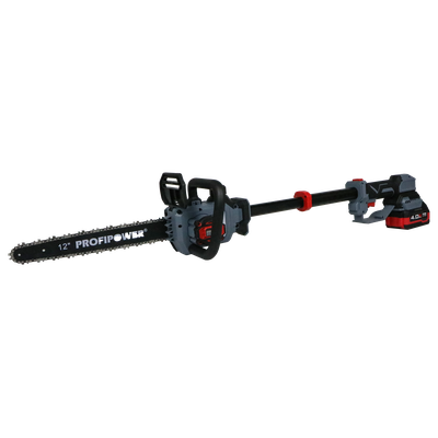 Аккумуляторная бесщеточная цепная пила PROFIPOWER PL-12 с штангой телескопической