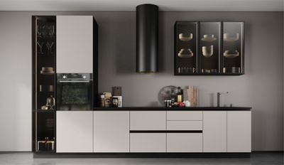 Композиция модульной кухни Авеню монолит глоу