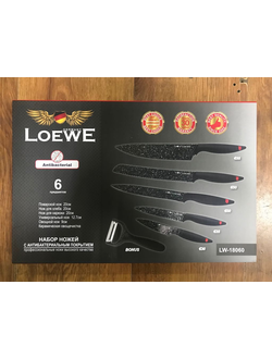 Набор ножей 6 предметов LW-18060 LoewE оптом