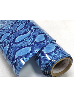 Термопленка "SEF" серия FLEXCUT FANTASY 04 BLUE SNAKE, 80 мкм
