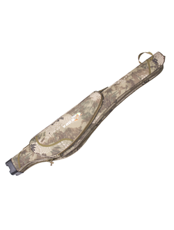 Чехол полужесткий “УЛОВ” под удилище с катушкой, цвет: змеиный принт #B-135см/ 2 секции.